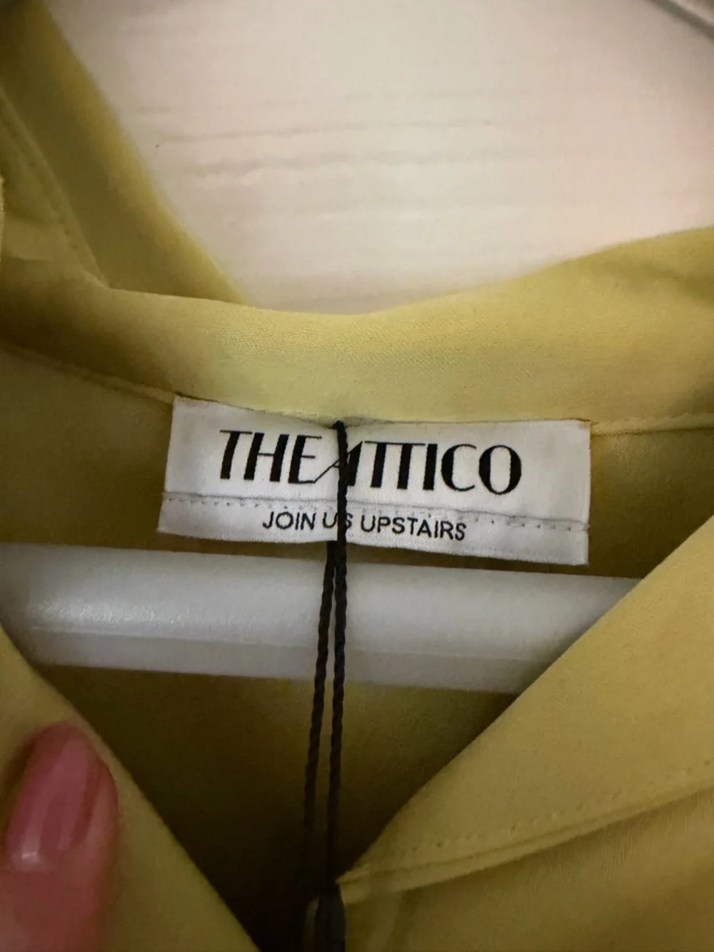 The Attico Margot Shirt Mini Dress - Size M/US 6 - Picture 5 of 8